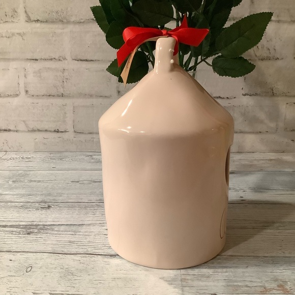 Rae Dunn Ceramic Cupid Birdhouse - Picture 3 of 5